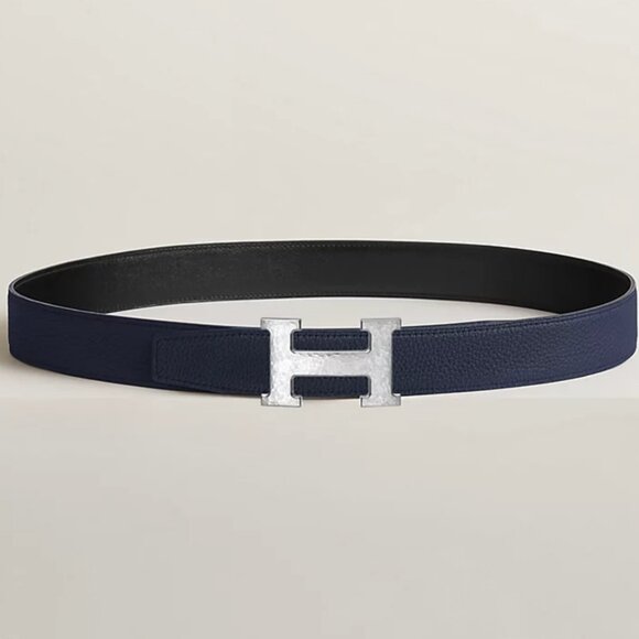 Hermes Mens H Buckle Belt
